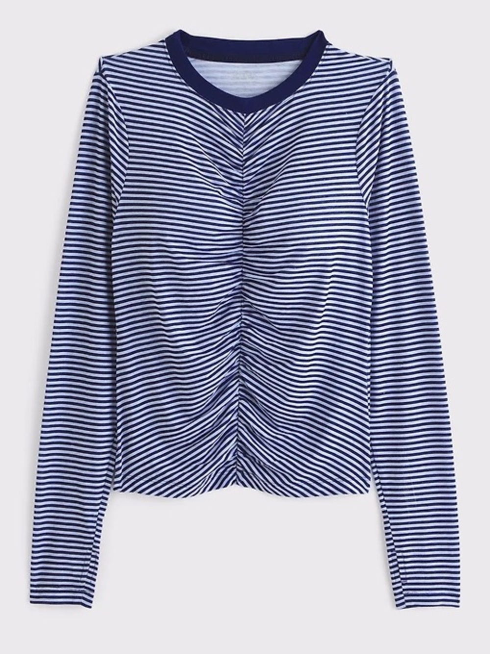 Abercrombie & Fitch YPB Active Featherweight Long-Sleeve Ruched Tee